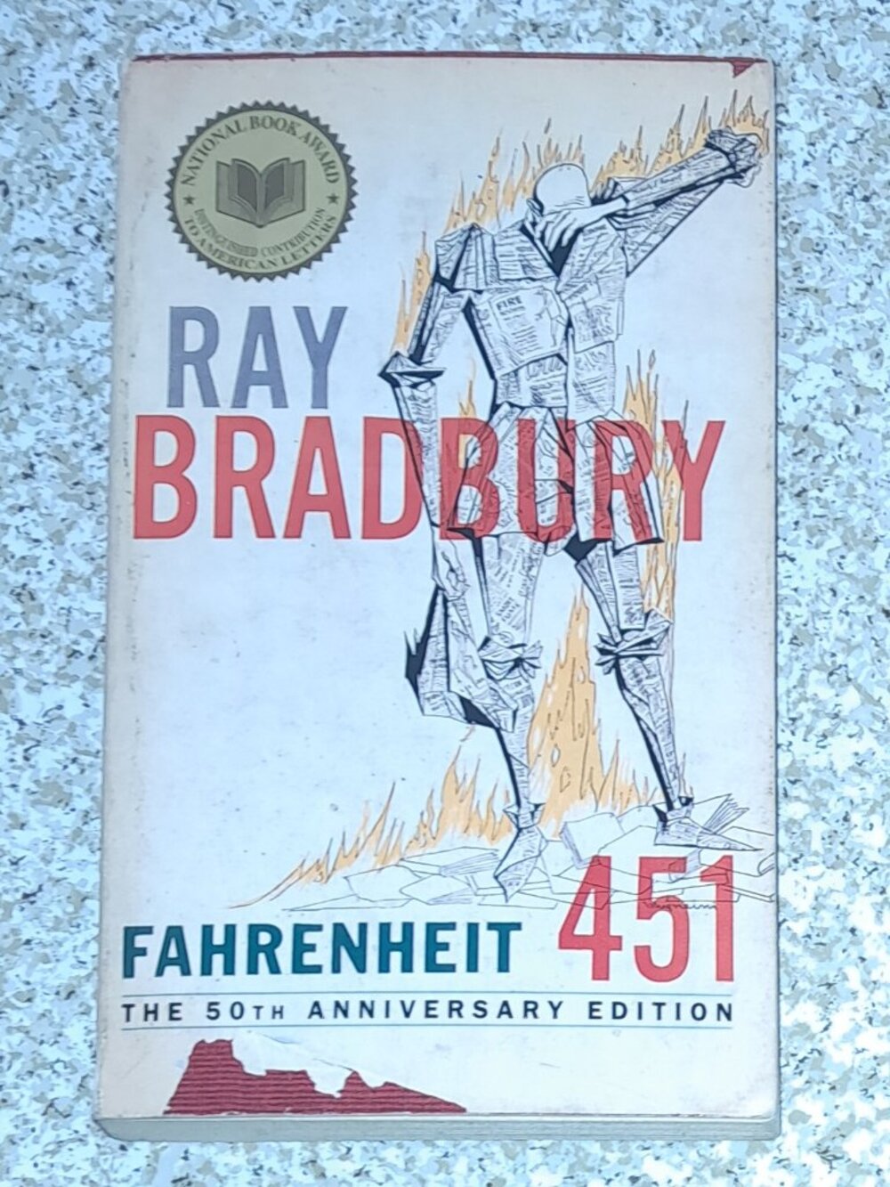 Dystopian Novel Book: Fahrenheit 451 by Ray Bradbury